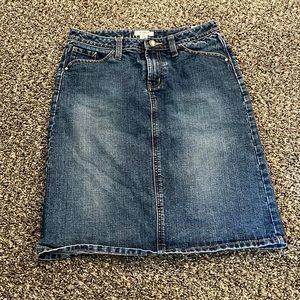 MIDI denim skirt size 14